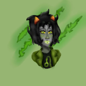 Nepeta digital fan art by Gianni Louis